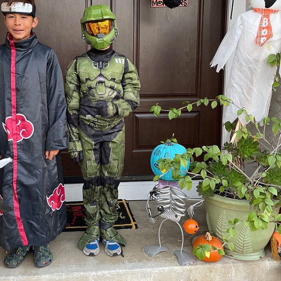 HALO INFINITE Master Chief deluxe kids costume size large 10/12 - Picture 4 of 13